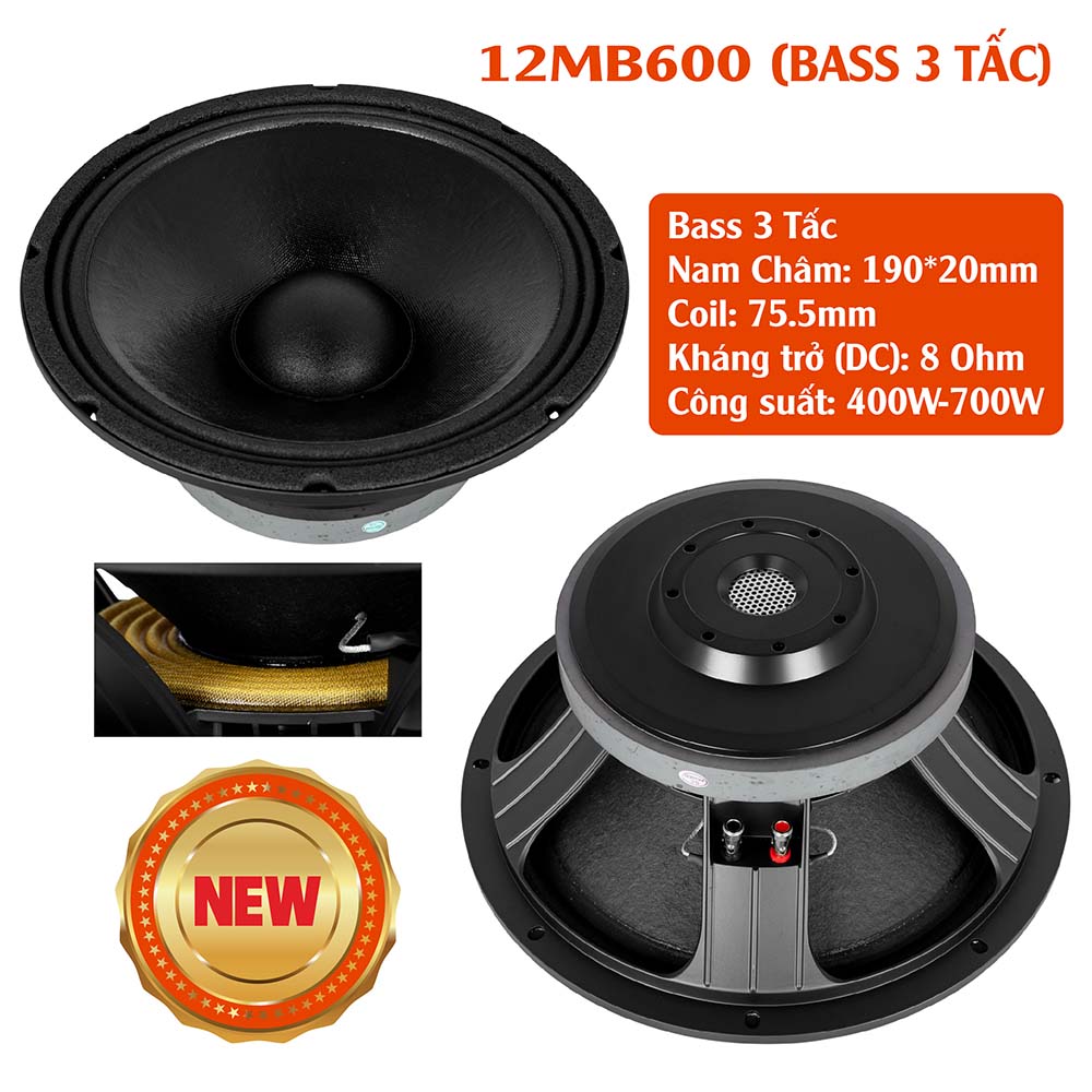 BASS 3 TẤC 12MB600