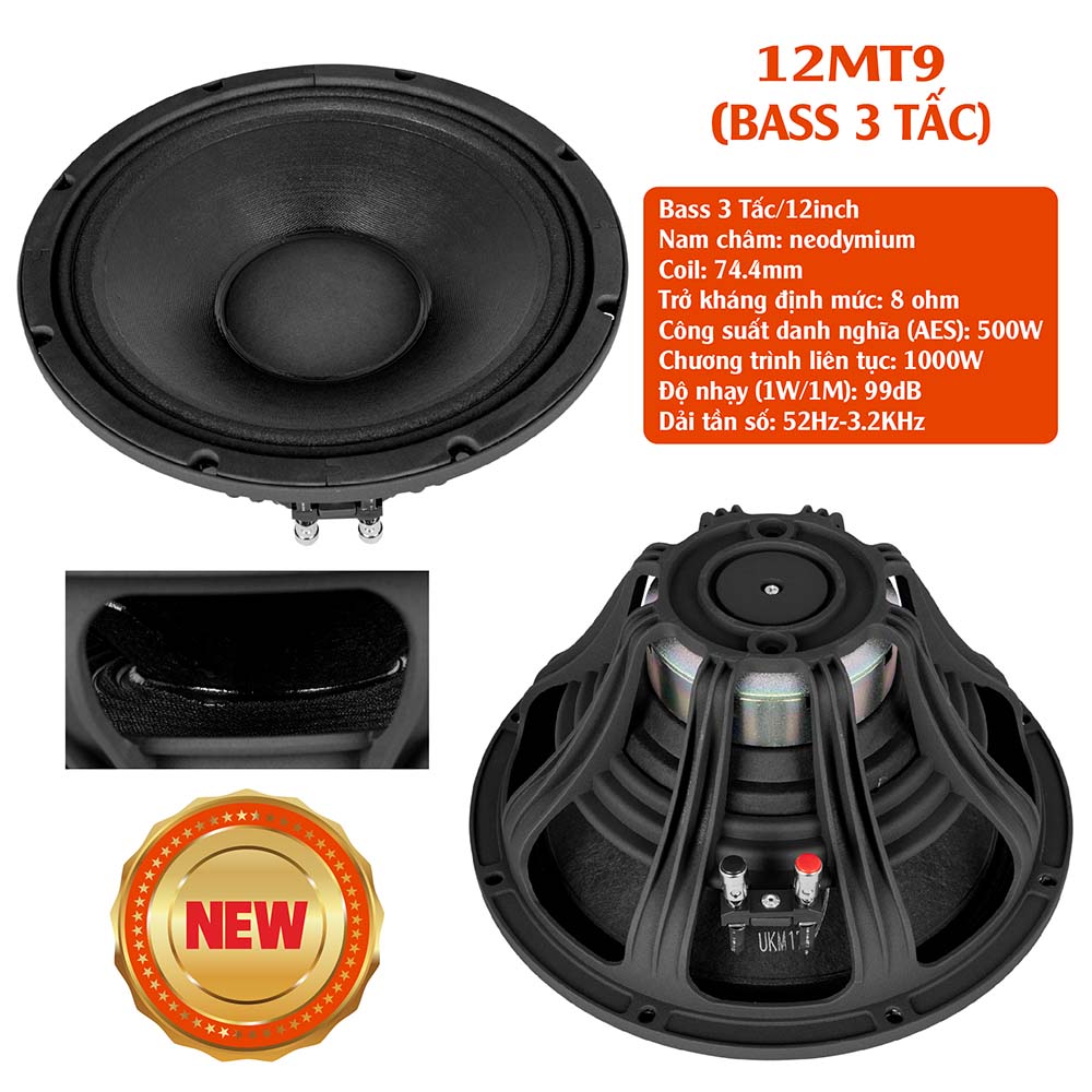 BASS 3TẤC 12MT9