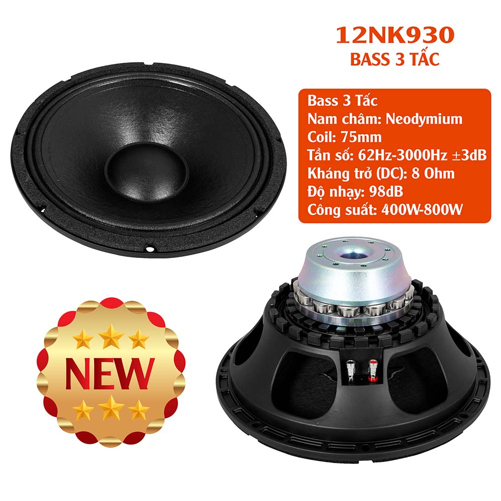 BASS 3 TẤC 12NK930