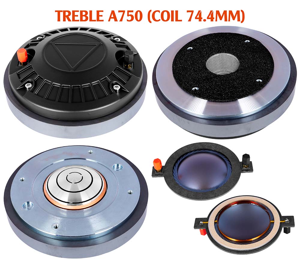 Treble A750 (Coil 74.4mm)