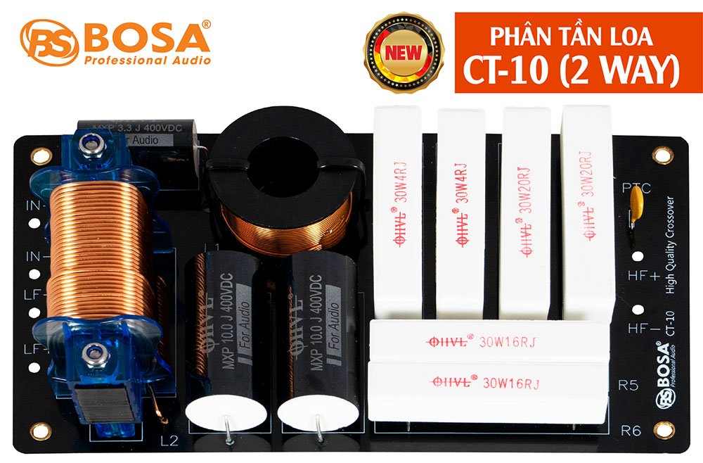 PHÂN TẦN LOA CT-10 (2 WAY)