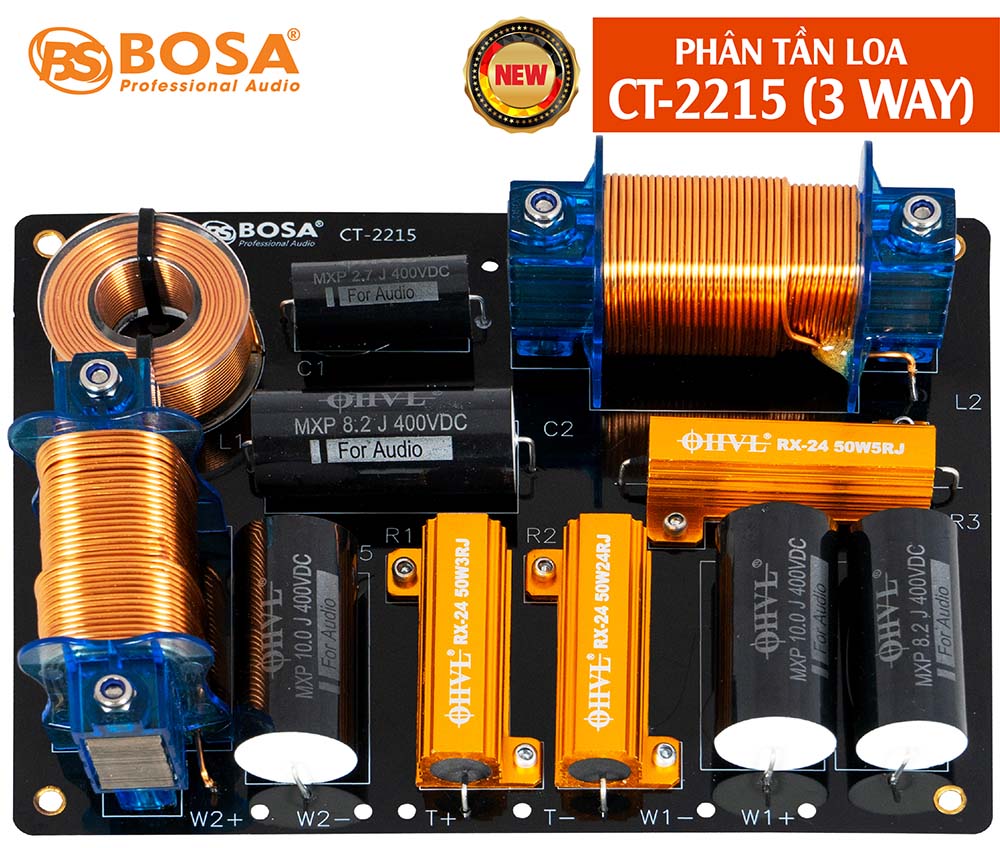 PHÂN TẦN LOA CT-2215 (3 WAY)