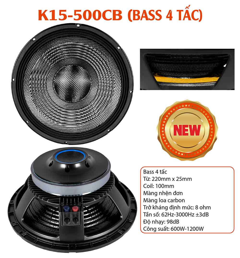K15-500CB (BASS 4 TẤC)