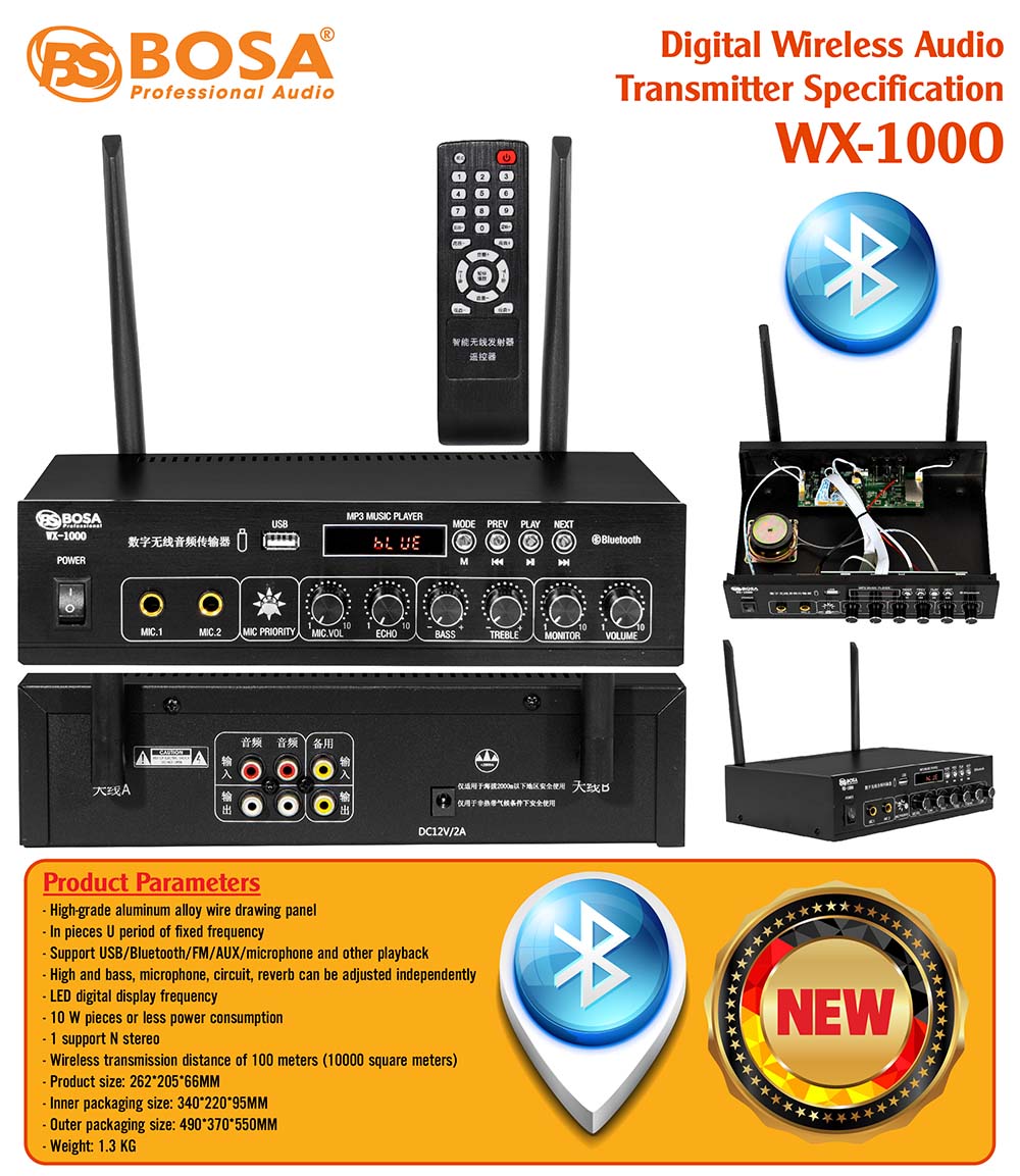 Amply phân tần bosa WX-1000