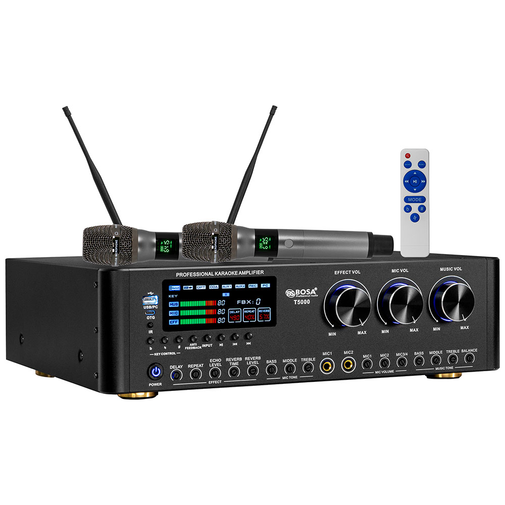 Amply 3 in 1 bosa T5000 (Bluetooth)