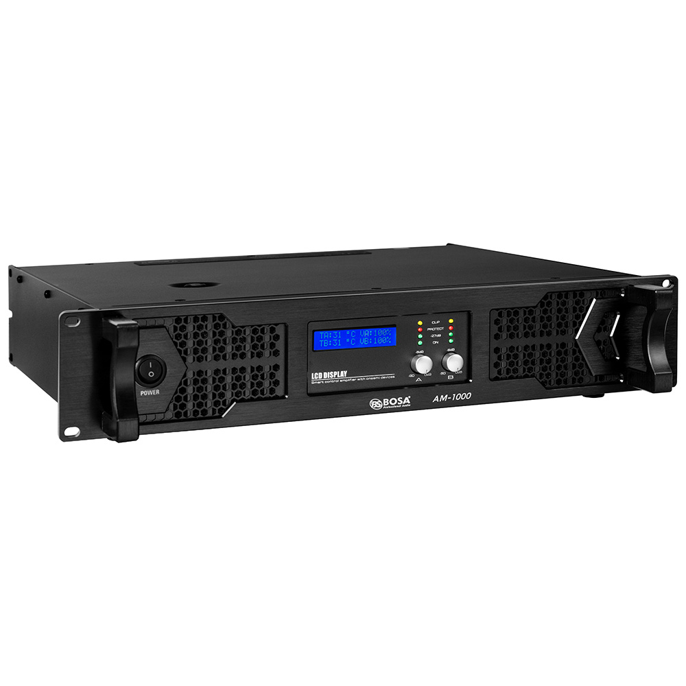 Main cục đẩy công suất 2 kênh bosa AM-1000