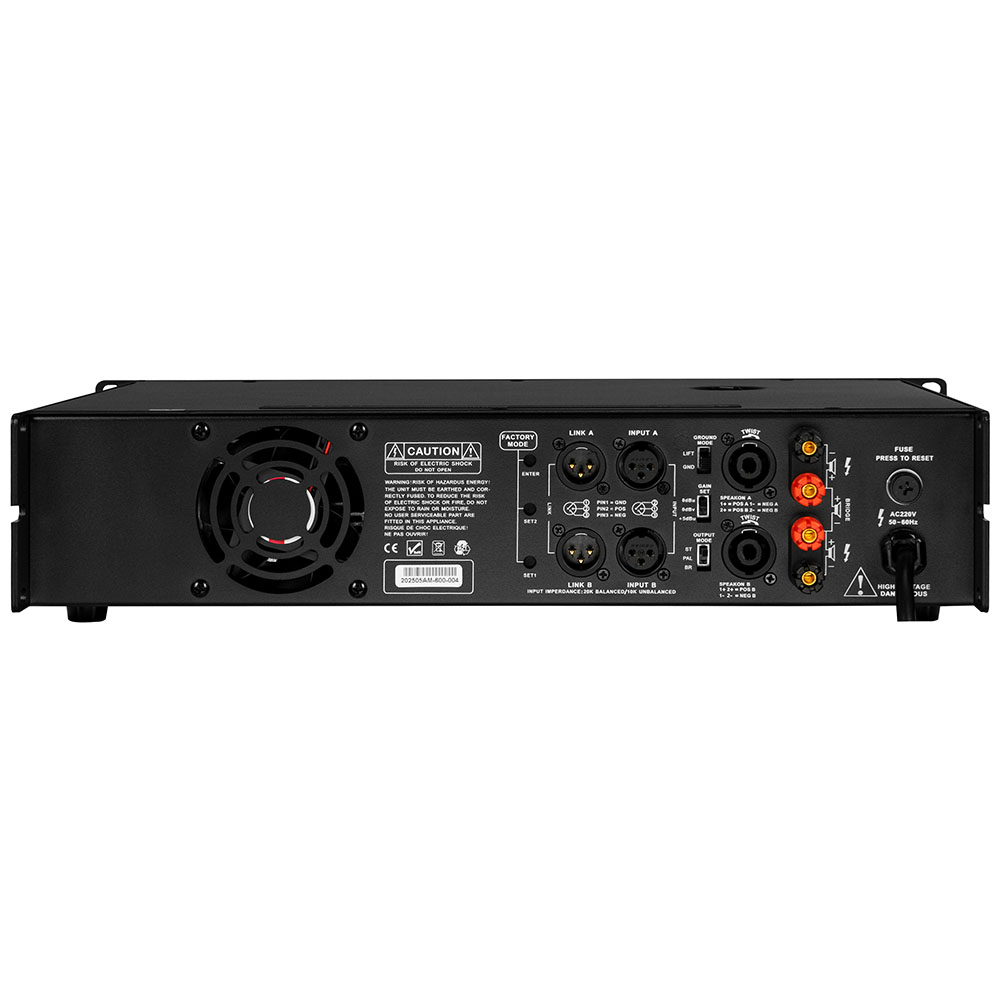 Main cục đẩy công suất 2 kênh bosa AM-600