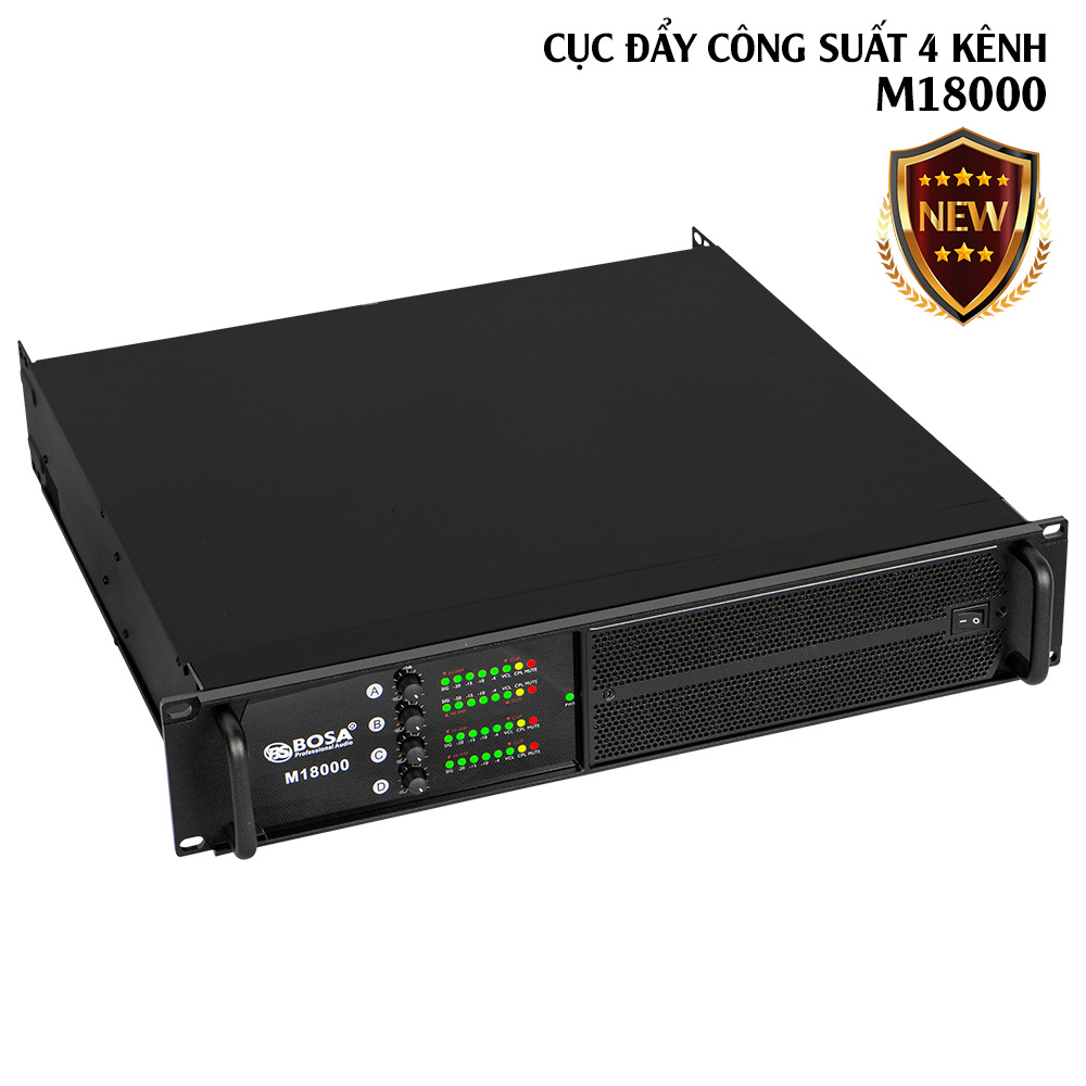 CỤC ĐẨY CÔNG SUẤT 4 KÊNH M18000