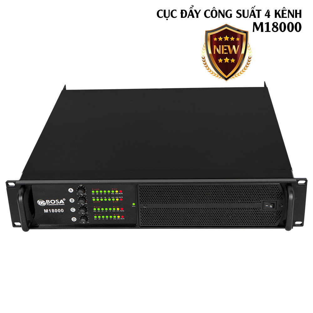 CỤC ĐẨY CÔNG SUẤT 4 KÊNH M18000