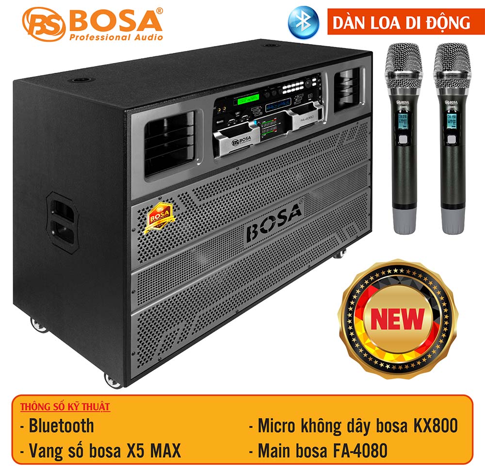 Dàn loa di động bosa bluetooth