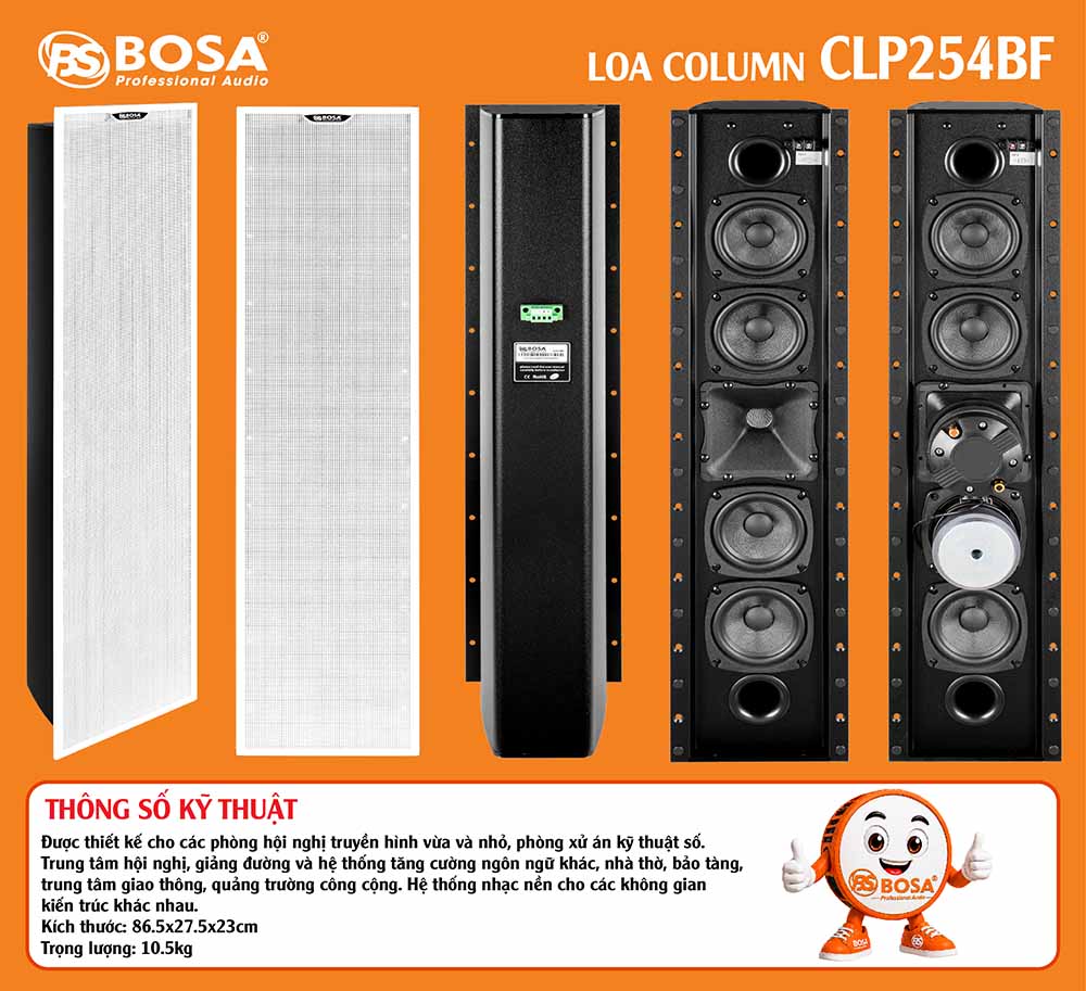 Loa column hội nghị bosa CLP254BF