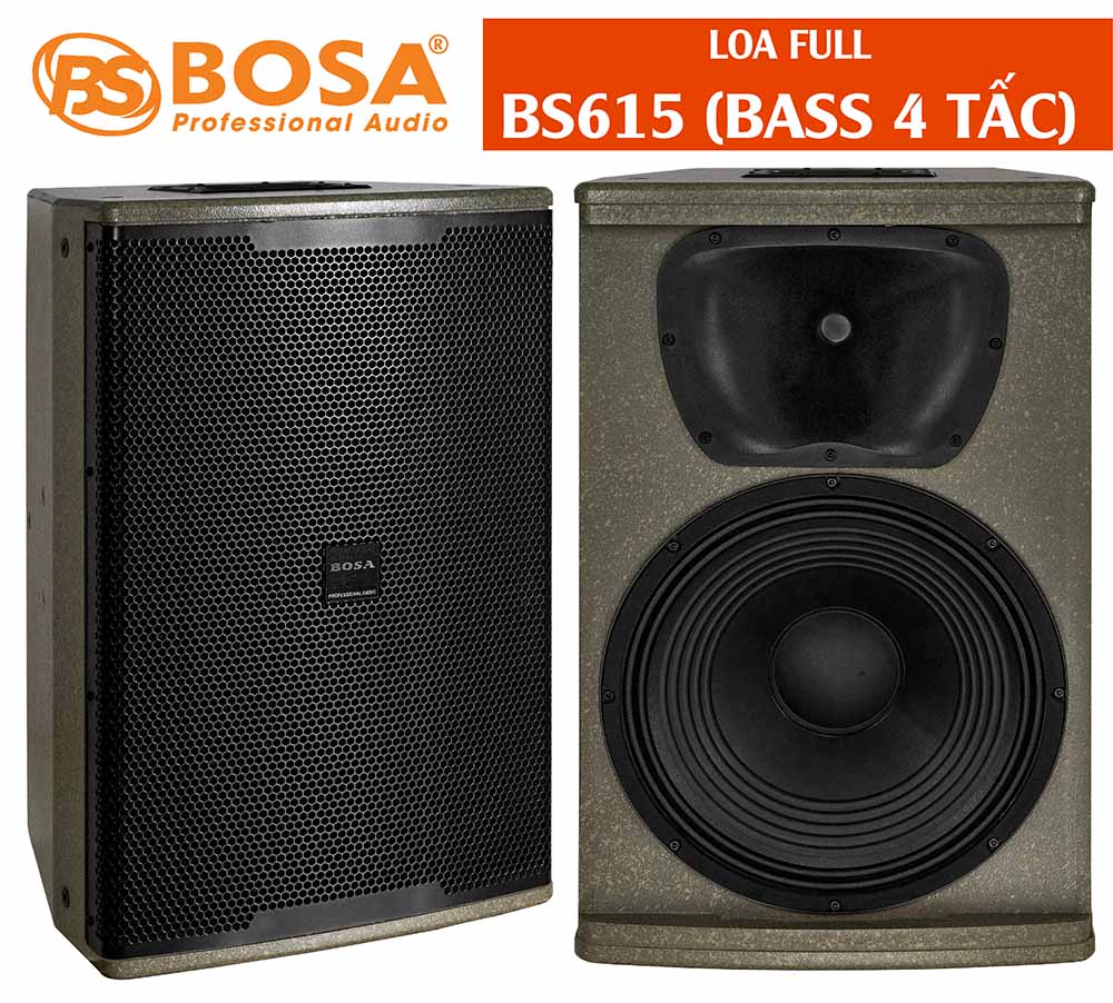 Loa full karaoke bosa BS615 (BASS 4 TẤC)