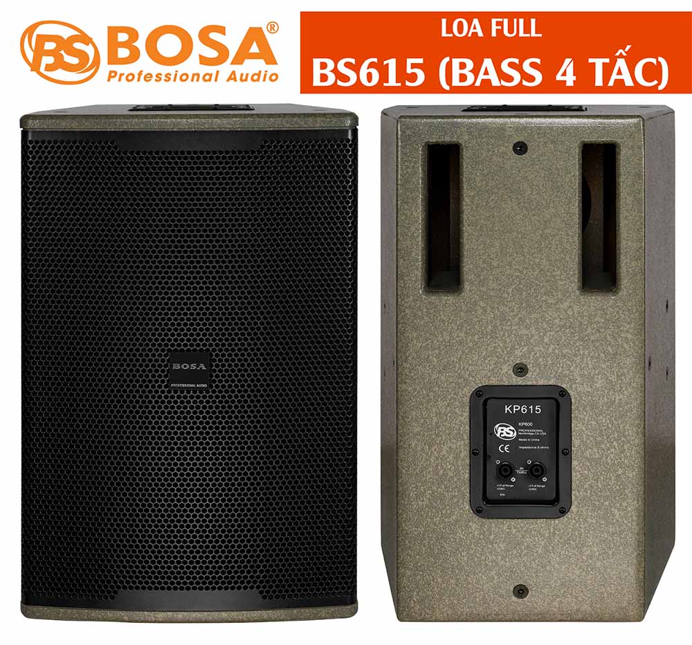 Loa full karaoke bosa BS615 (BASS 4 TẤC)
