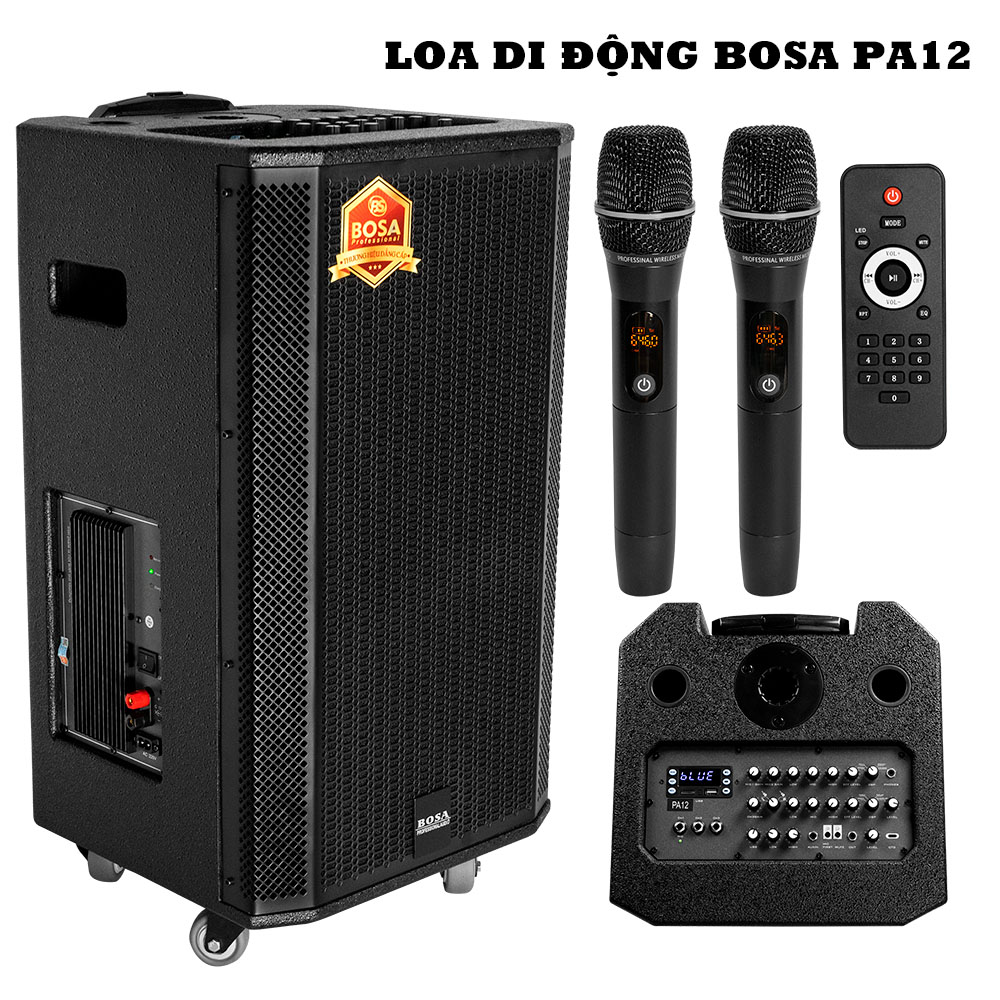 LOA KÉO DI ĐỘNG BOSA PA12