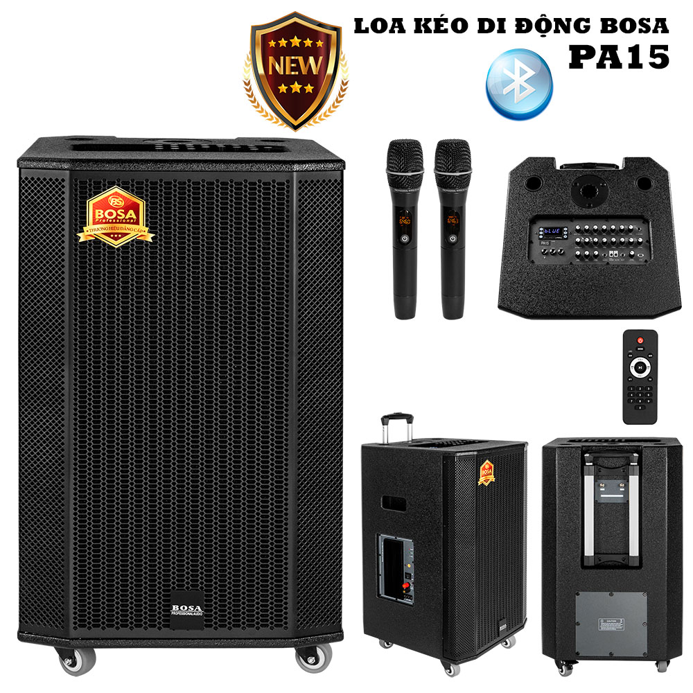 LOA KÉO DI ĐỘNG BOSA PA15