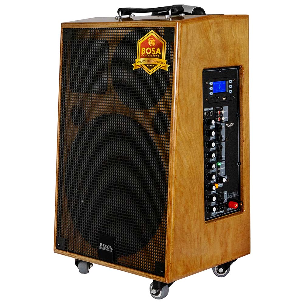 LOA KÉO DI ĐỘNG BOSA PA512V NEW (BASS 3 TẤC)