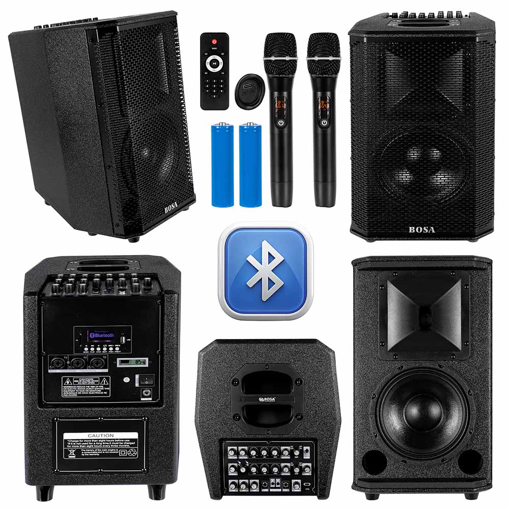 Loa di động bosa PA700W (Bass 2 tấc)