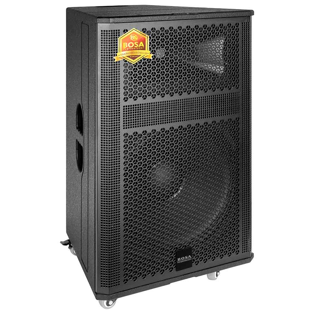 Loa kéo di động bosa PA8000 (bass 4 tấc) đen