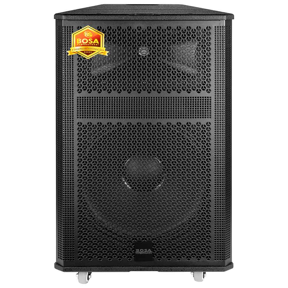 Loa kéo di động bosa PA8000 (bass 4 tấc) đen