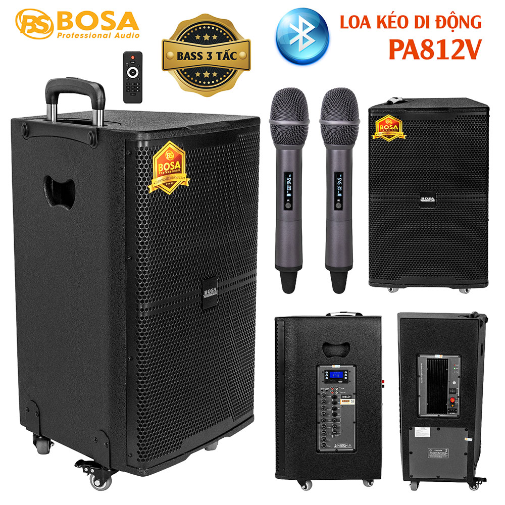 LOA KÉO DI ĐỘNG BOSA PA812V