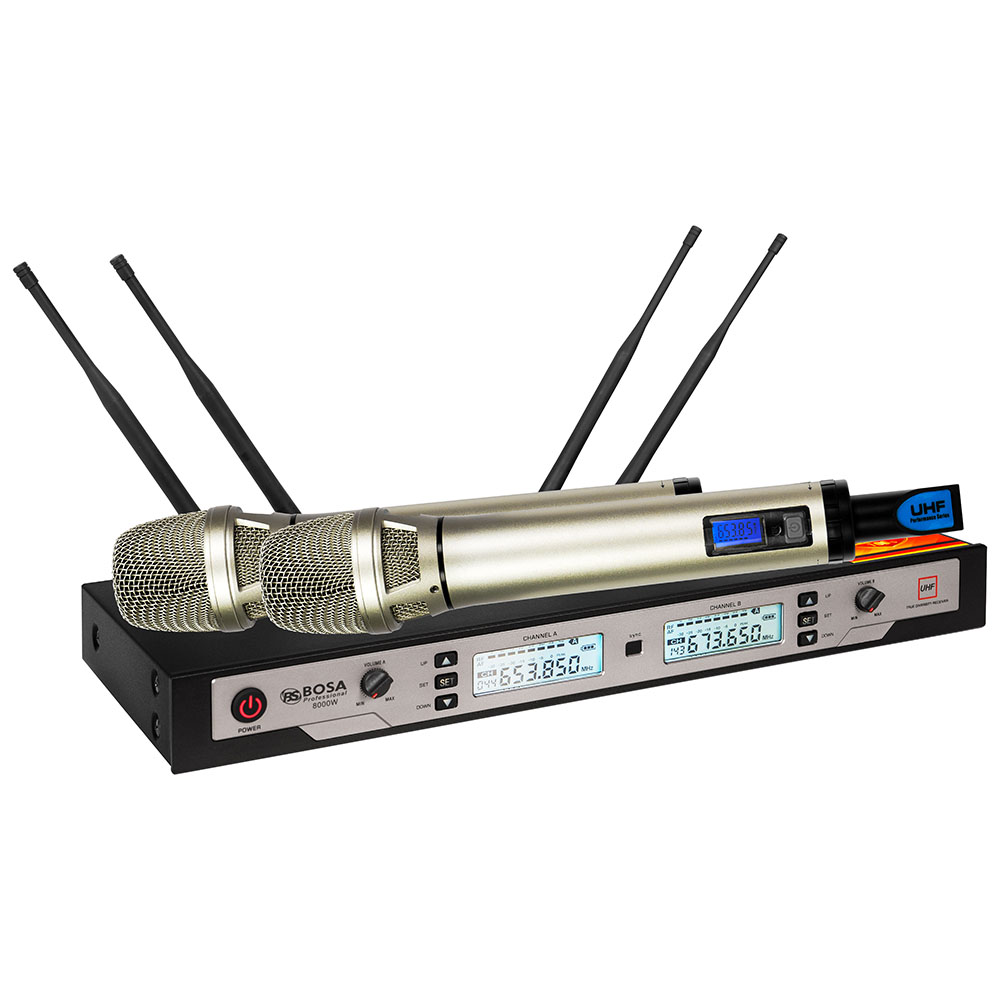 Micro không dây bosa 8000W