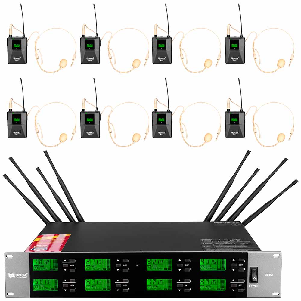 Micro không dây đeo tai bosa 800A