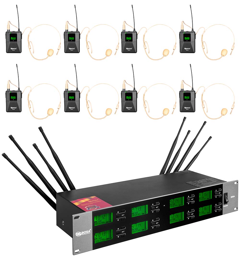 Micro không dây đeo tai bosa 800A