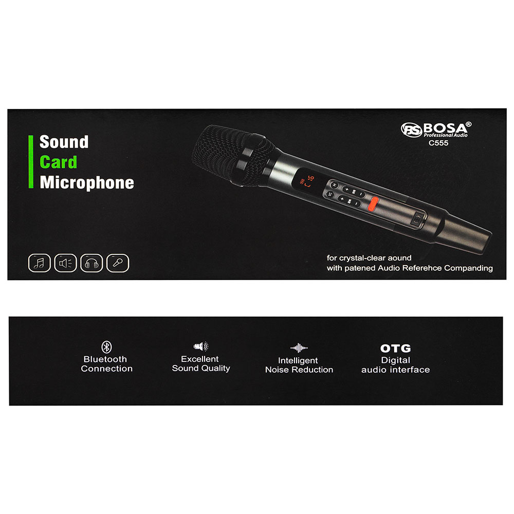 Sound card microphone bosa C555