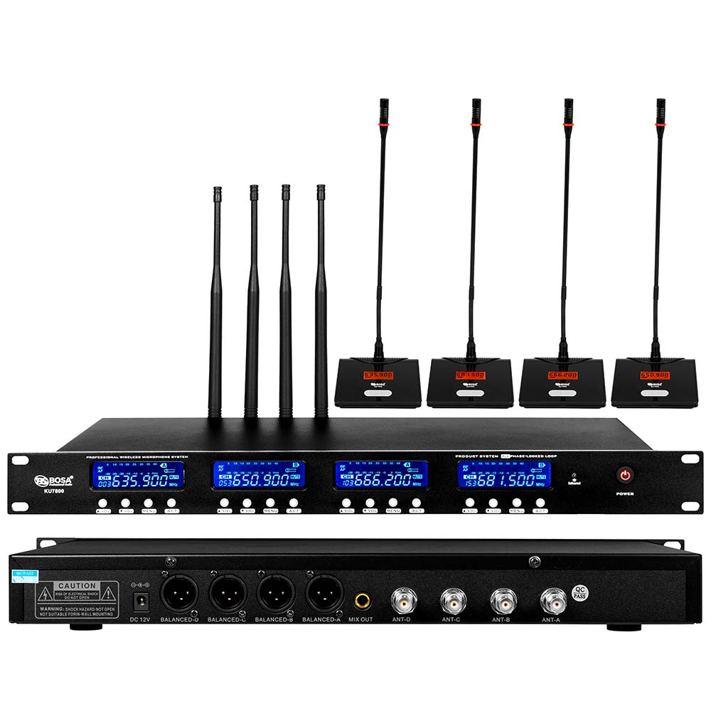 Micro hội nghị không dây bosa KU7800