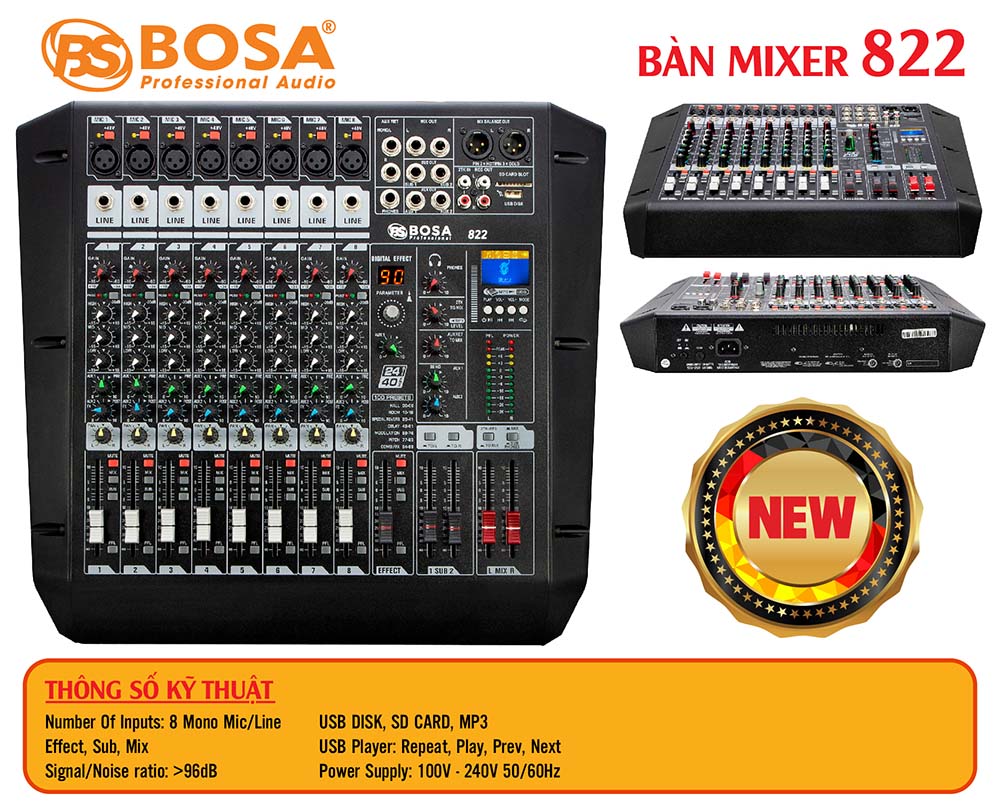 Mixer bosa 822