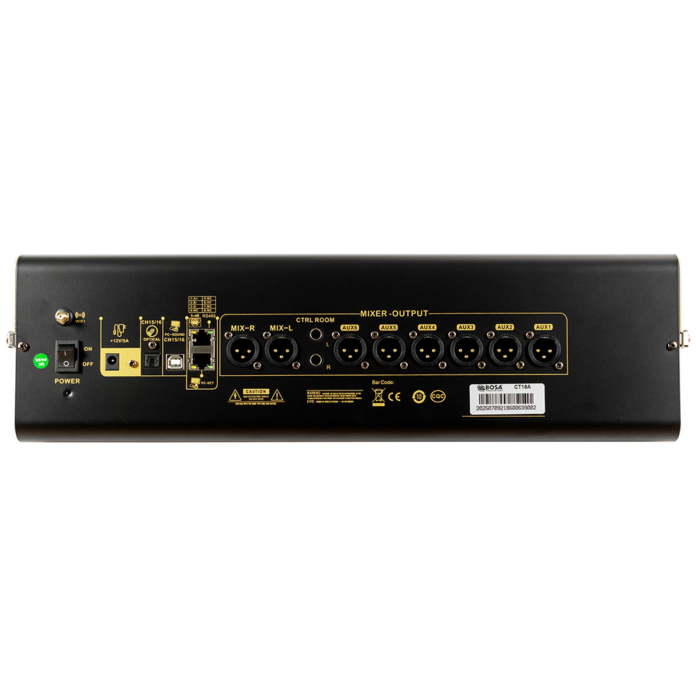Digital mixer bosa CT16A (vàng) - bluetooth