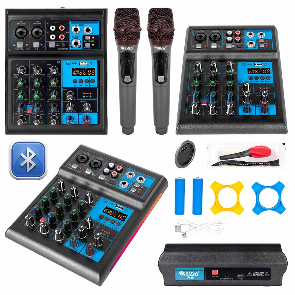 Bàn mixer 2 in 1 bosa F555