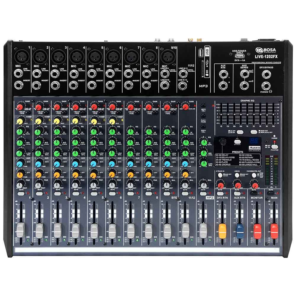 Mixer bosa LIVE-1202FX