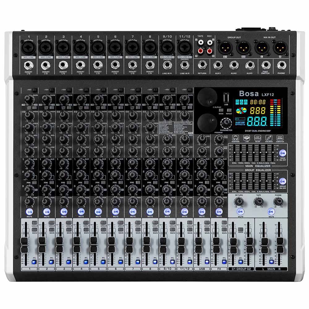 Bàn mixer bosa LXF12 bluetoooth