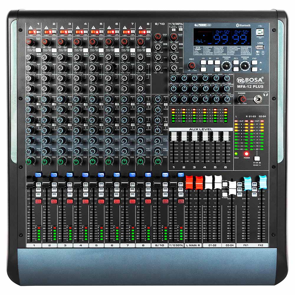 Bàn mixer bosa MFA-12 PLUS Bluethooth