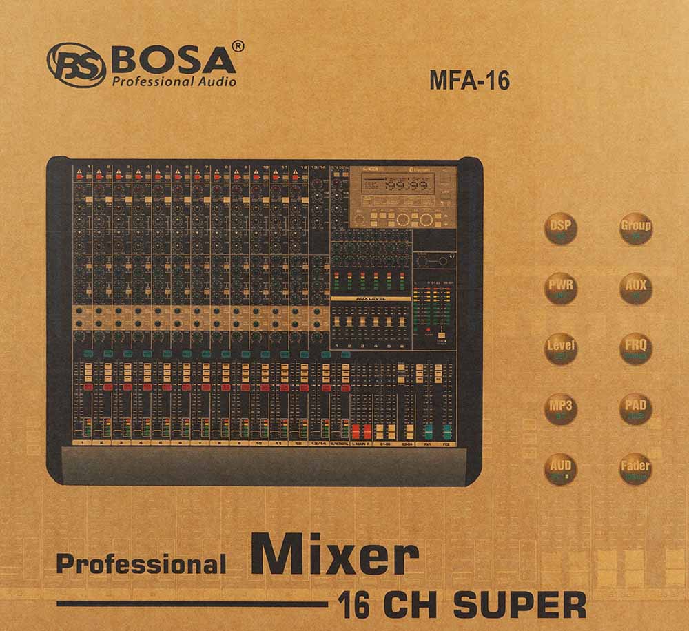 Bàn mixer bosa MFA-16 Bluetooth