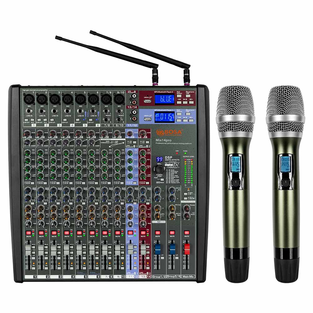 Mixer 2 in 1 bosa Mix 14pro bluetooth