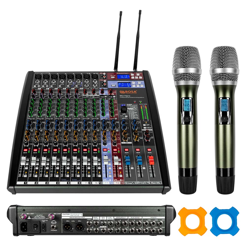 Mixer 2 in 1 bosa Mix 14pro bluetooth