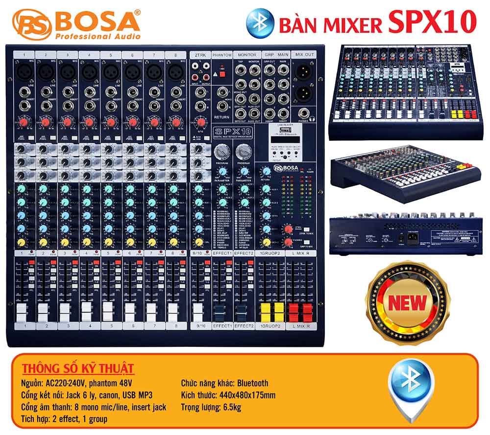 Mixer bosa SPX10 (Bluetooth)