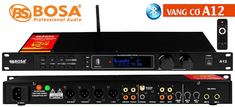 vang cơ vang cơ karaoke vang cơ bosa vang karaoke vang bosa vang co Vang cơ bosa A12 bluetooth