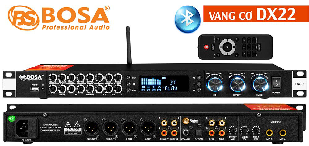 vang cơ vang cơ karaoke vang cơ bosa vang karaoke vang bosa vang co Vang cơ bosa DX22 bluetooth