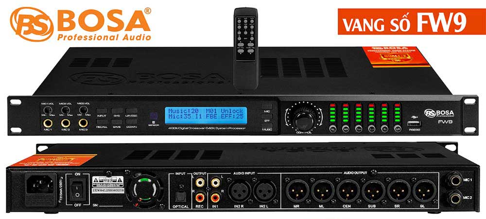 vang số vang số karaoke vang số bosa vang bosa VANG SỐ BOSA FW9