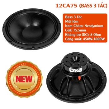 Bass 3 tấc 12CA75