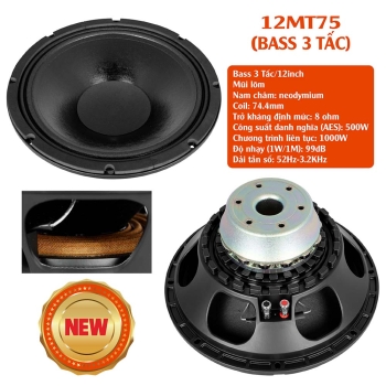 BASS 3 TẤC 12MT75