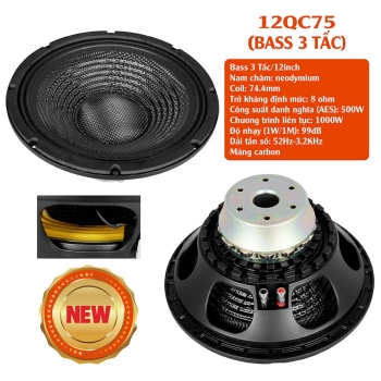 BASS 3 TẤC 12QC75