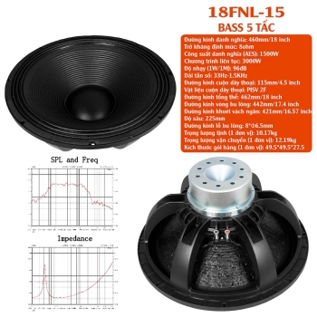 Bass 5 tấc 18FNL-15