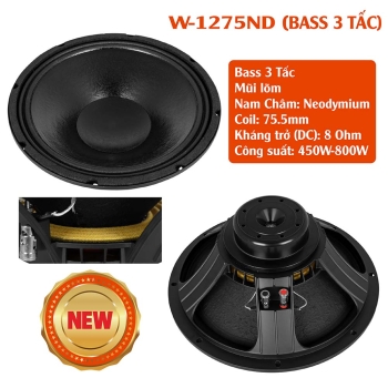 BASS 3 TẤC W-1275ND