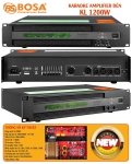 Amplifier karaoke đèn bosa KL 1200W