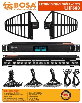 Hệ thống phân phối ăng ten bosa UHF680