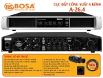Main cục đẩy công suất 4 kênh bosa A-26.4